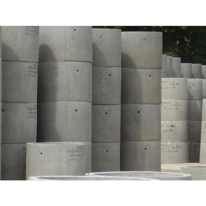 Concrete Chamber Ring - Deep Perforated/No Step - 1200 x 1000mm