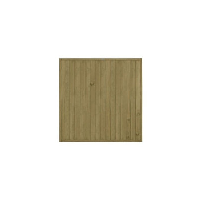 Forest Vertical T&G Fence Panel 6ft x 6ft (1.83m x 1.83m) Treated Timber (Pack of 5)