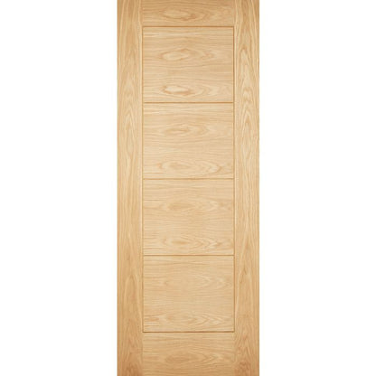 LPD Modica Part L Dowelled External Warmer Door 2032 x 813mm Unfinished Oak