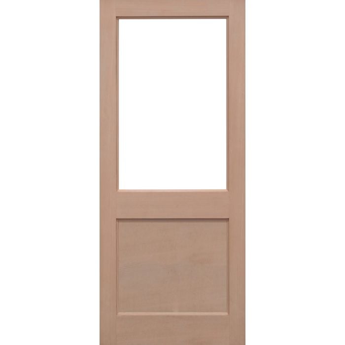 LPD 2XG 1L Unglazed External Door 1981 x 686mm Unfinished Hemlock
