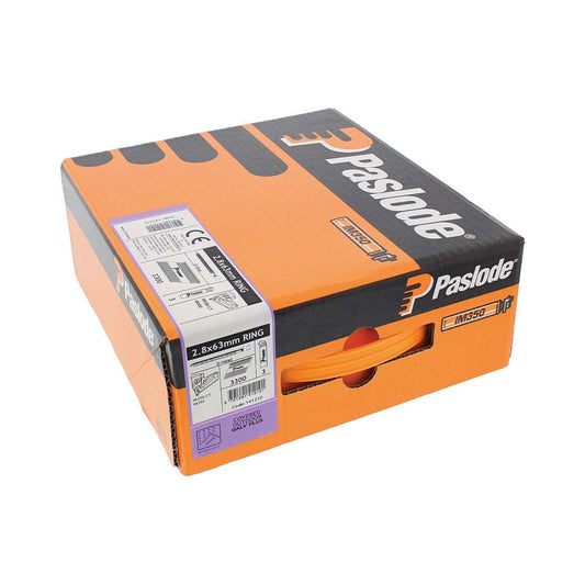 Paslode Impulse Nail & Fuel Pack RG 350/350+ 75 x 3.1mm Galv Plus (Pack of 2200)