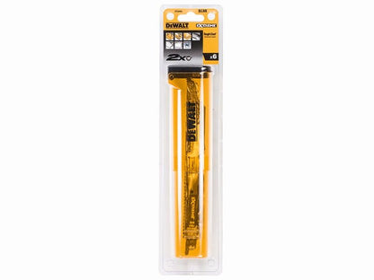 DeWalt DT2440L-QZ 2X Life Reciprocating Saw Blade Set (6 Piece Set)