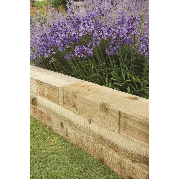 Forest Landscaping Sleeper 1.2m - Pack of 2