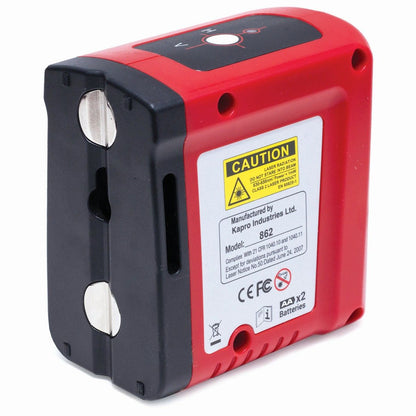 Kapro Pro Laser Compact Self Leveling Red X Beam