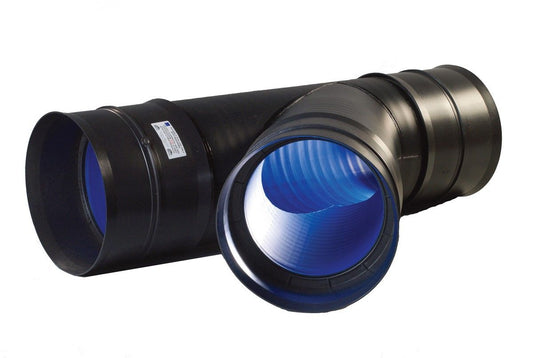 Twinwall Socketed Junction - 300mm x 150mm 45deg