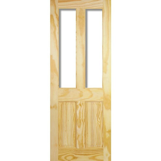 LPD Richmond 2P 2L Unglazed Internal Door 1981 x 686mm Unfinished Pine