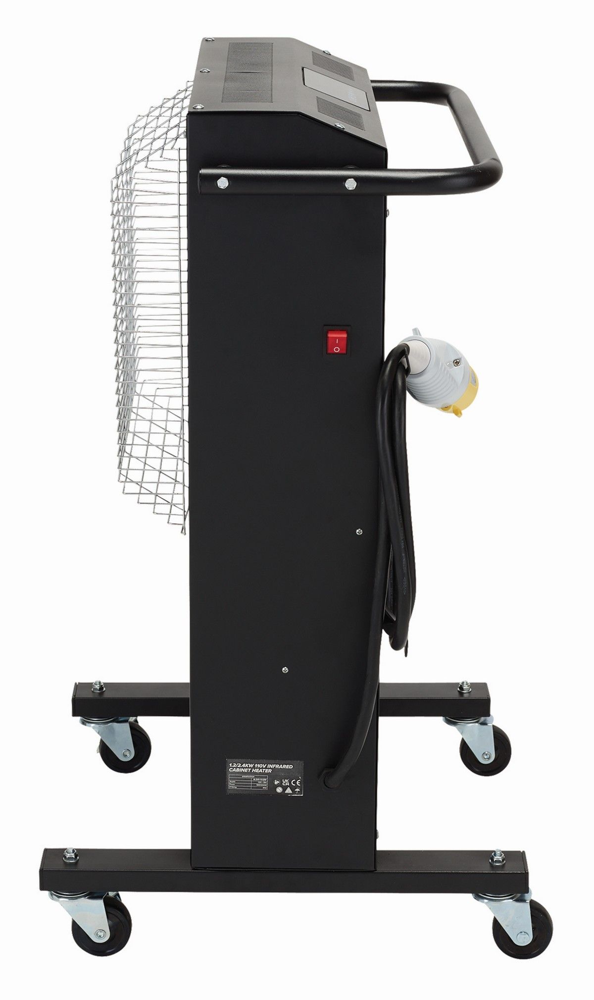 Draper Infrared Rubyqtz Cabinet Heater - 2.4KW