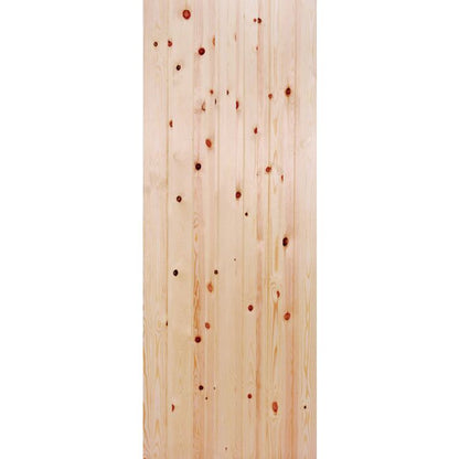 LPD 38mm L&B External Door 1981 x 838mm - Unfinished Redwood