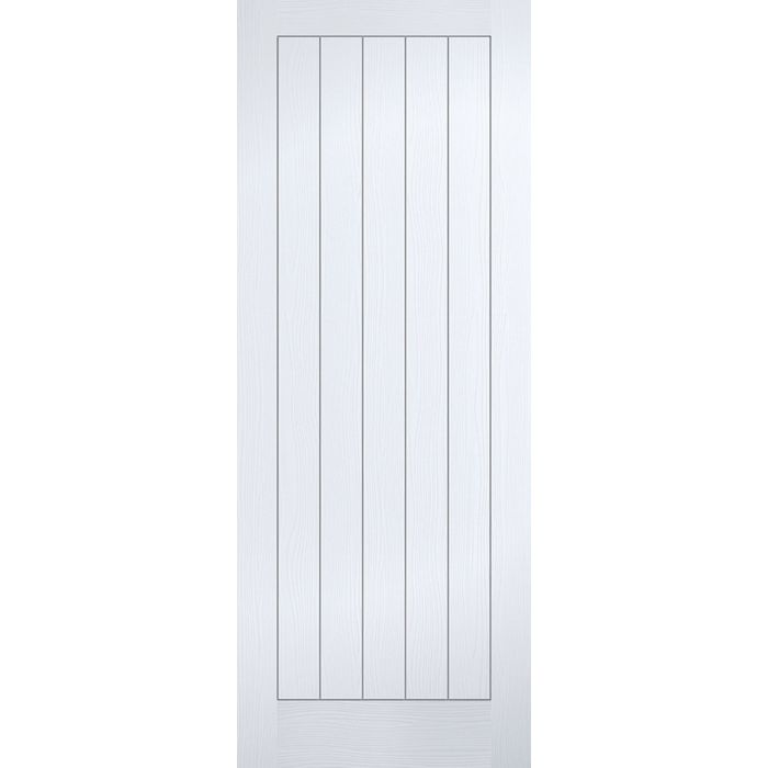 LPD Textured 5P Moulded Internal Door - Primed - 1982 x 840mm White