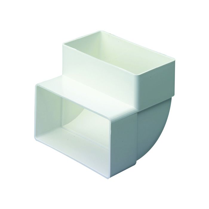 Domus 90° Rectangular Bend - Vertical