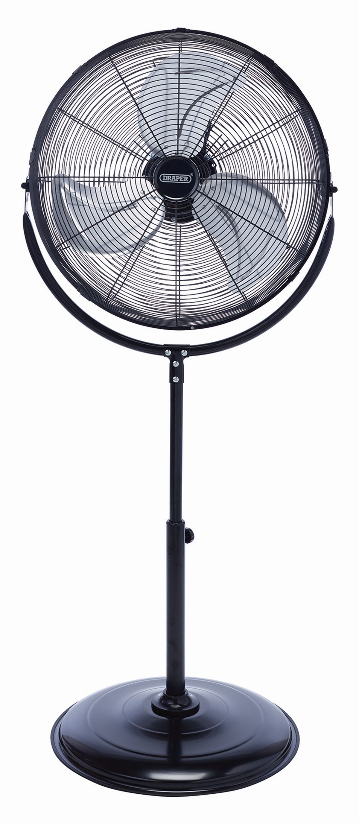 Draper High Velocity Pedestal Fan 20", 500mm