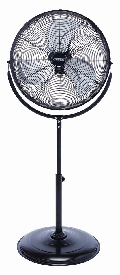 Draper High Velocity Pedestal Fan 20", 500mm