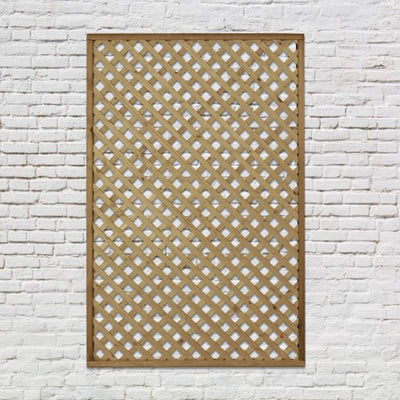 Forest Rosemore Lattice 180 x 120cm Treated Timber (Pack of 4)