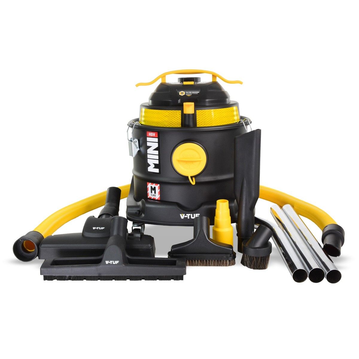 V-TUF MINI M-CLASS Vacuum Cleaner (110v) Black & Yellow - MINI110