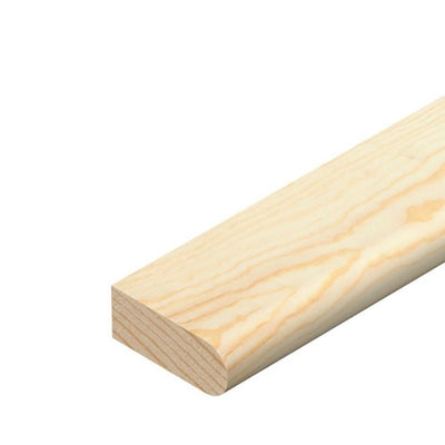 Parting Glass Bead - Pine - 8 x 21mm x 2.4m
