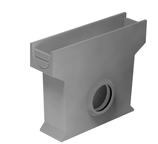 NW100 Self Sump Unit 500mm with A15 Galv Slotted Grate