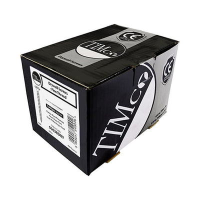 TIMco Drywall Screw Fine Thread 4.2 x 75mm Black Phos - Box of 200