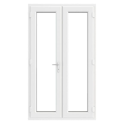 Crystal Triple Glazed French Doors 1290 x 2090mm - White