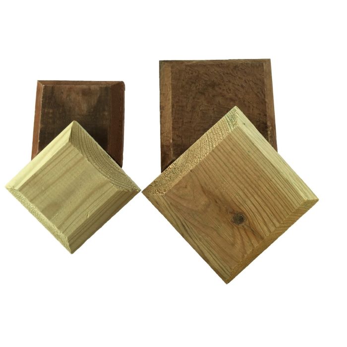TAFS Pressure Treated Fence Post Cap 100 x 100mm