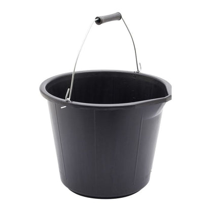 Economy Builders Bucket 14.7ltr Black