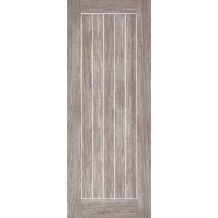 LPD Mexicano Internal Door 1981 x 838mm Pre-Finished Light Grey Laminate