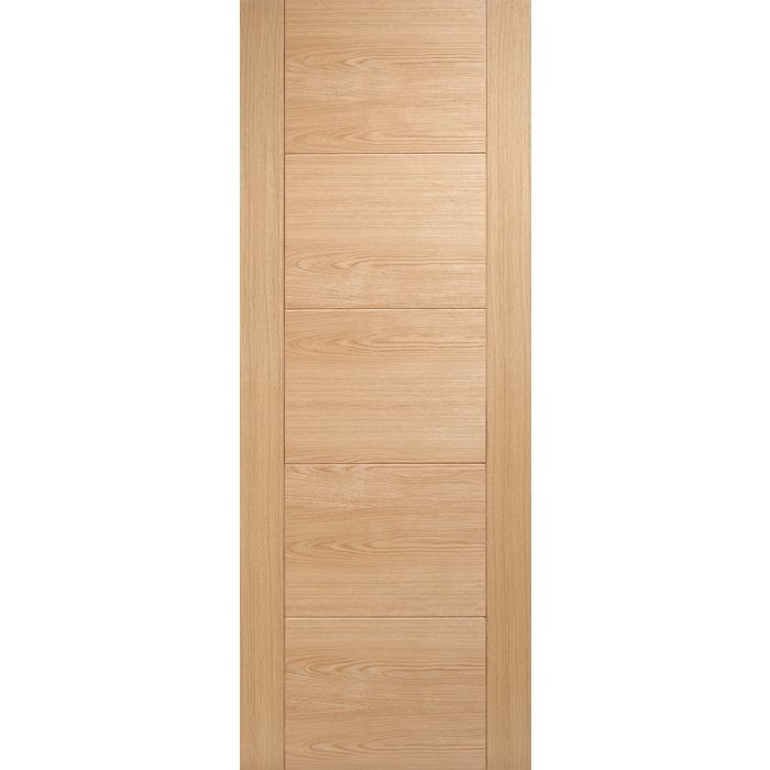 Vancouver Solid Core Internal Door - Prefinished - 1981 x 838mm Oak OVAN33