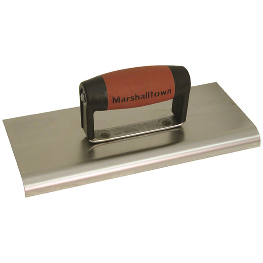 Marshalltown Stainless Steel Cement Edger 1/2" Radius Durasoft Handle 10"