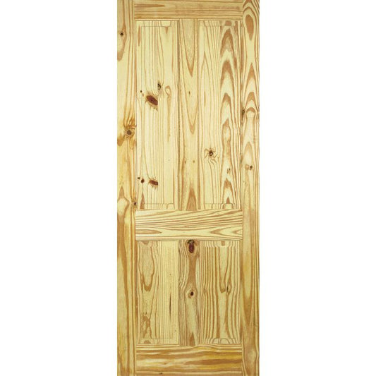 LPD Knotty Pine 4P Internal Door 1981 x 838mm Unfinished