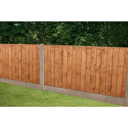 Forest Closeboard Fence Panel 6ft x 3ft (1.83m x 0.92m) - Pack of 4