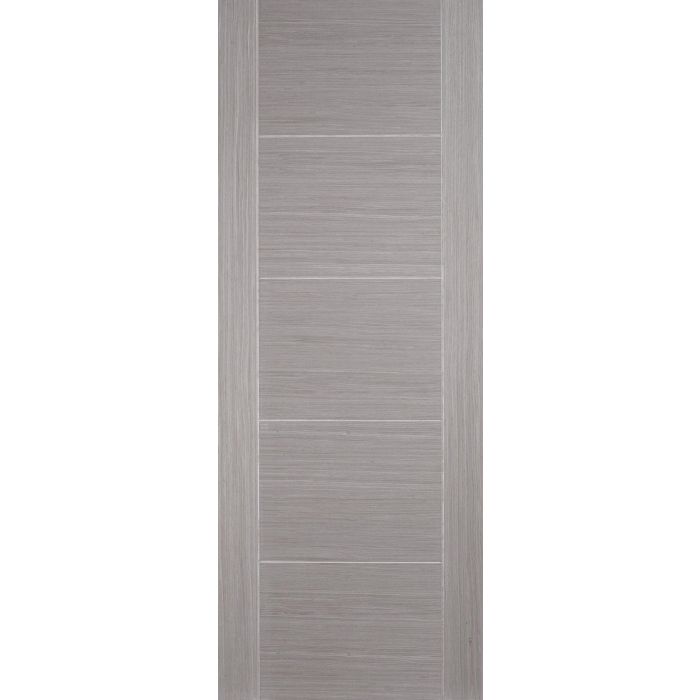 Vancouver Solid Core Internal Door - Prefinished - 1981 x 762mm Light Grey LGRVAN30