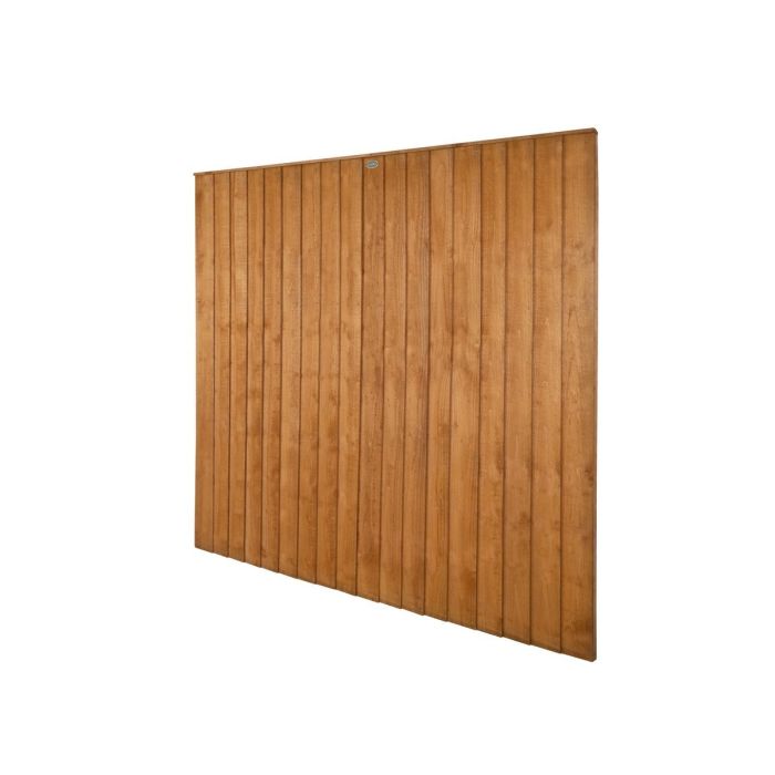 Forest Closeboard Fence Panel 6ft x 6ft (1.83m x 1.83m) - Pack of 4