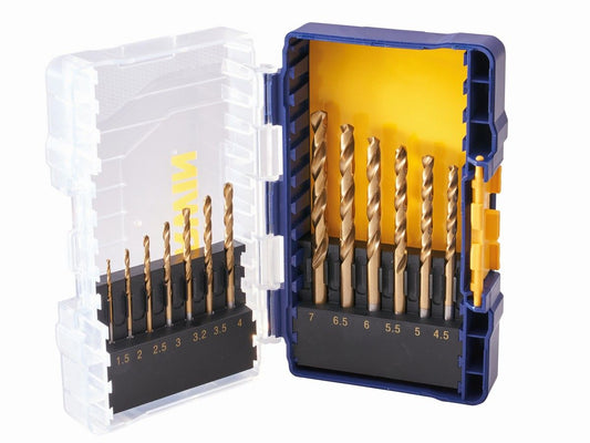 Irwin HSS Pro Titanium Drill Bit Set (13 Piece Set)