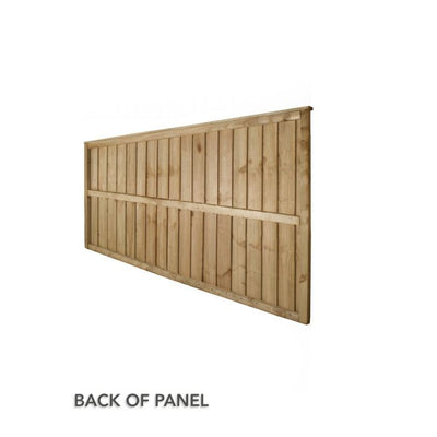 Forest Pressure Treated Closeboard Fence Panel 6ft x 3ft (1.83m x 0.92m) - Pack of 3