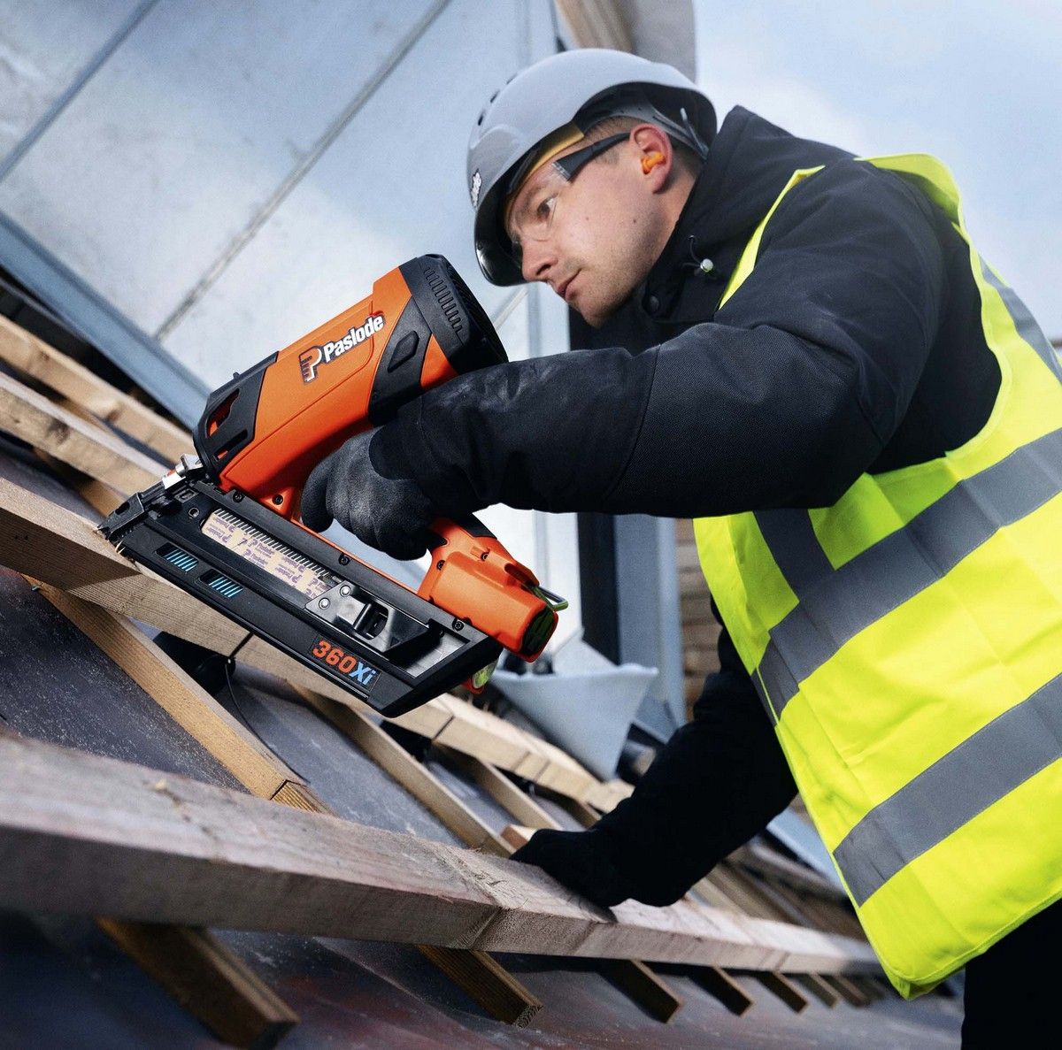 Paslode 360Xi Framing Nailer Orange