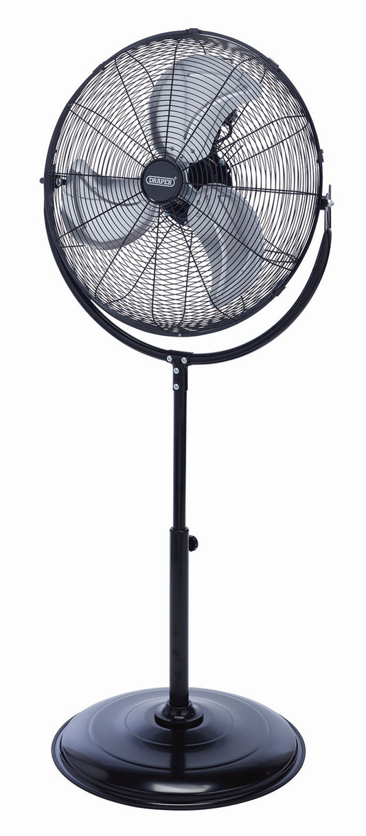 Draper High Velocity Pedestal Fan 20", 500mm