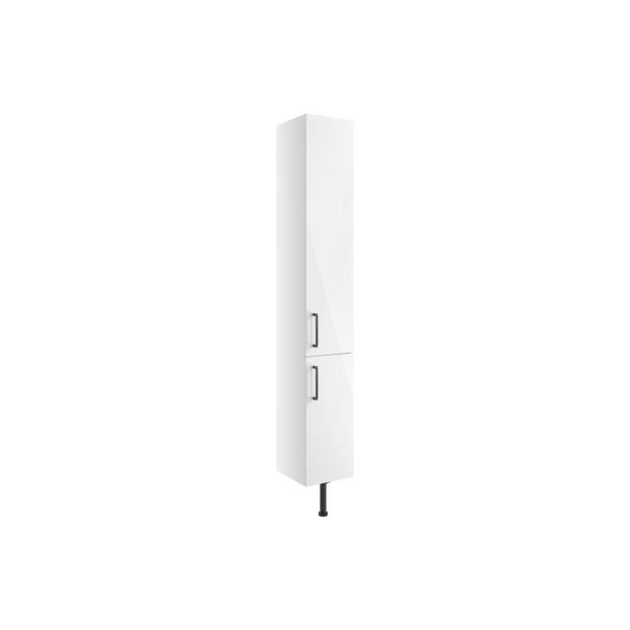 Avon 2 Door Tall Unit 300mm - White Gloss