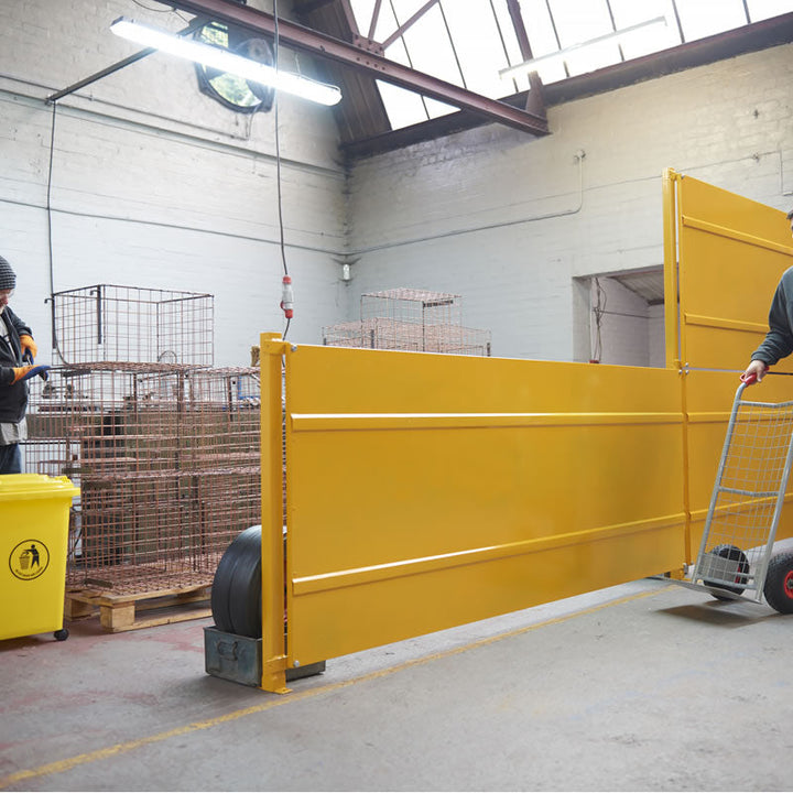 Steel Industrial Partitioning System