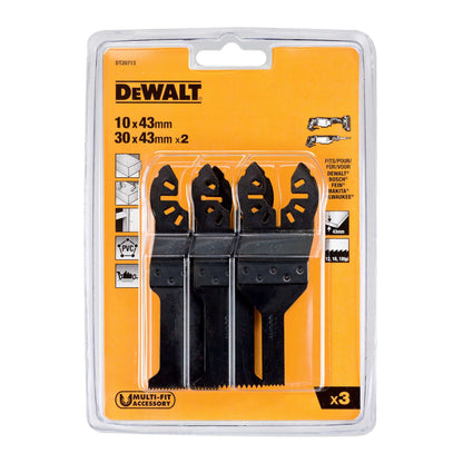 DeWalt DT20713-QZ Multi-Tool Oscillating Blade (3 Piece Set)