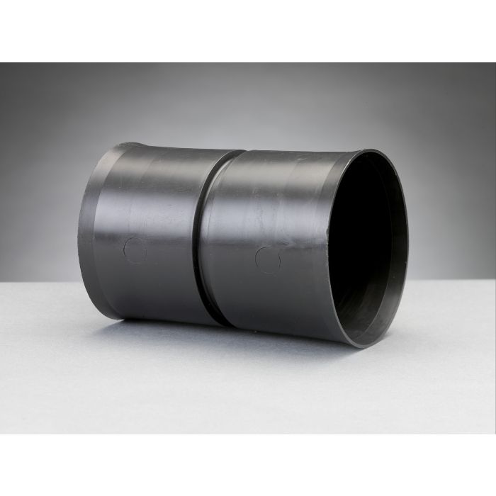 Naylor Land Drain Standard Connector - 160mm - Black