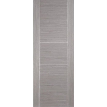 Vancouver Solid Core Internal Door - Prefinished - 2040 x 626mm Light Grey LGRVAN626