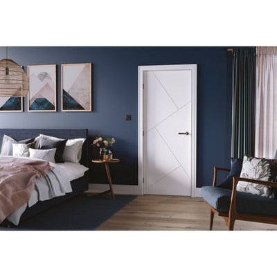 LPD Dover Internal Door 1981 x 838mm White Primed Plus