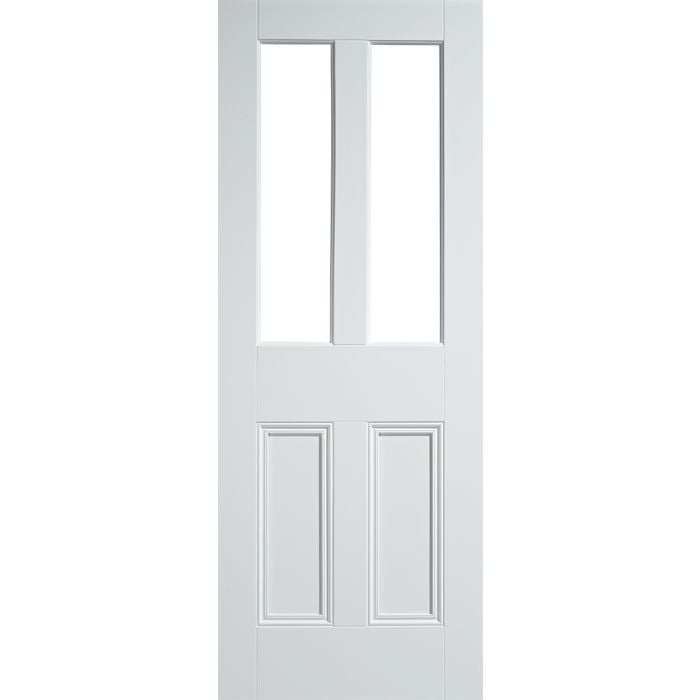 LPD Malton 2P 2L Unglazed Internal Door 1981 x 762mm Primed White