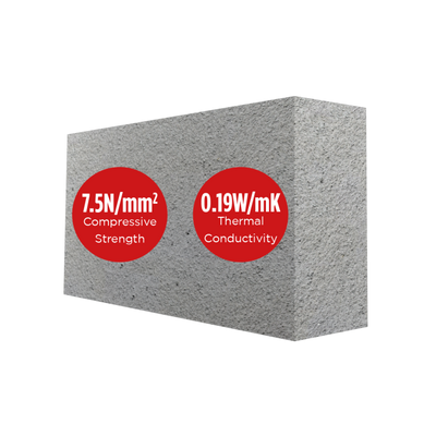 Mannok Seven Aircrete Block (B7) 440mm x 215mm x 100mm