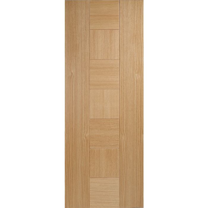 Catalonia Solid Core Internal Door - Prefinished - 1981 x 838mm Oak CATOAK33