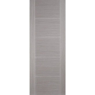 Vancouver Solid Core Internal Fire Door - Prefinished - 1981 x 838mm Light Grey LGRVANFC33
