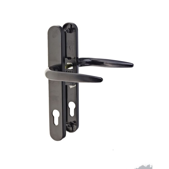 Crystal uPVC French Door (Left Hand Master) incl. 150mm Cill 1790 x 2090mm Clear - Grey External/White Internal