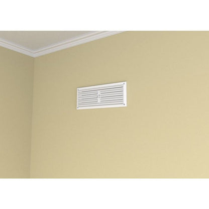 Timloc Internal Hit & Miss Grille Vent 9x3 White Plastic