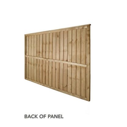 Forest Pressure Treated Closeboard Fence Panel 6ft x 4ft (1.83m x 1.22m) - Pack of 3