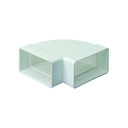 Domus 90° Rectangular Bend - Horizontal