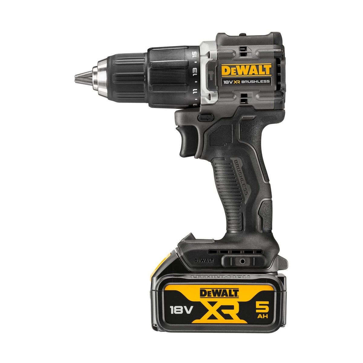 DeWalt DCD100P2T-GB XR Brushless Combi Drill Anniversary Kit